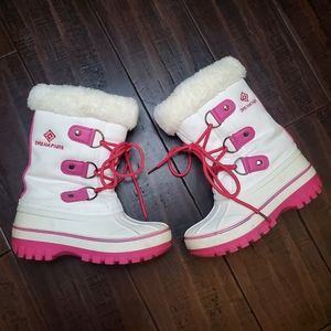 3M Thinsulate White Snow Boots sz 11